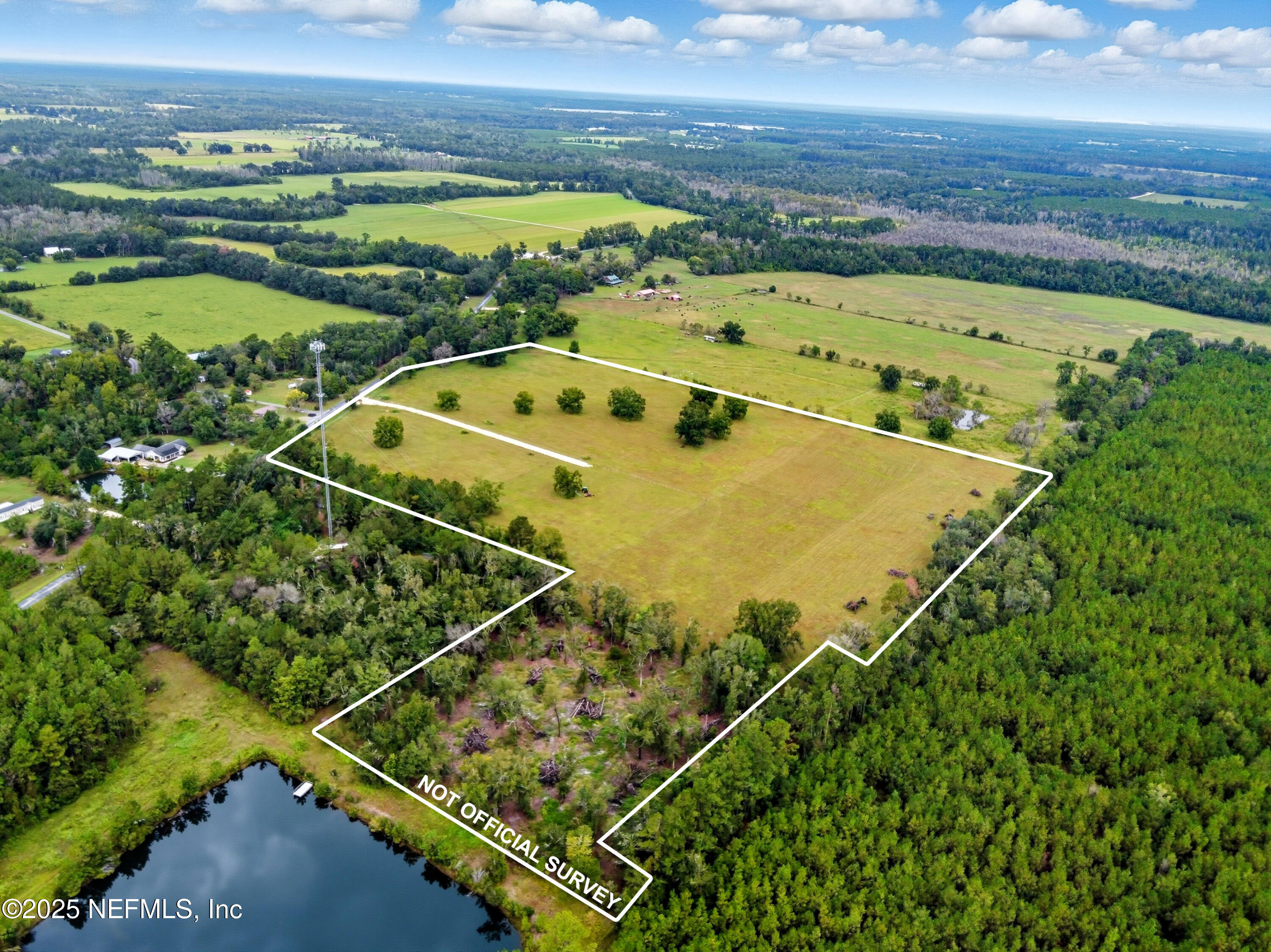 11242 Hogan Road Live Oak, FL 32060 - Photo 8 of 39 DJI_0437_Property Lines