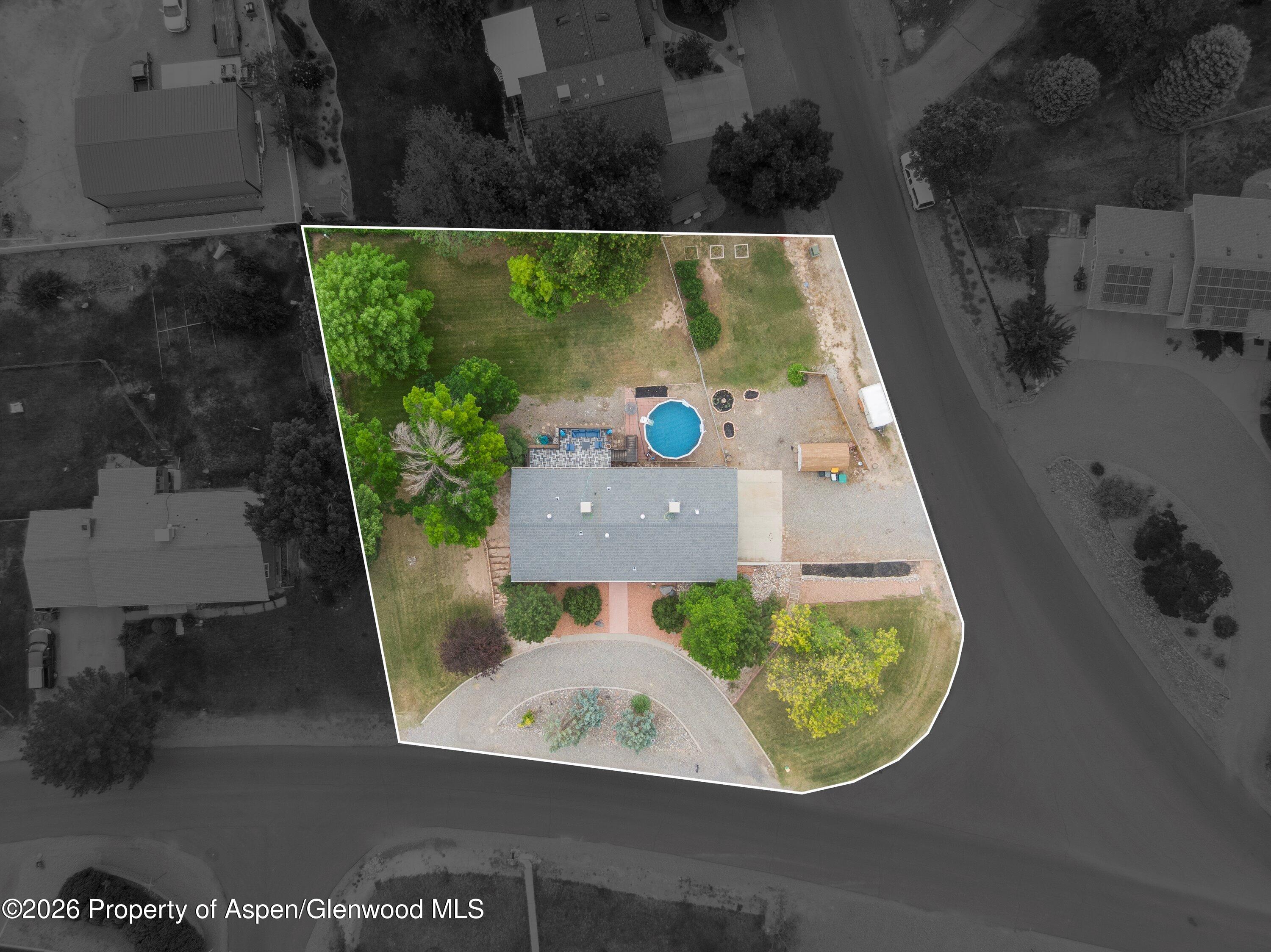 2218 Saddlehorn Road Grand Junction, CO 81507 - Photo 9 of 47 1-2218_Saddlehorn_Rd_Overhead-1