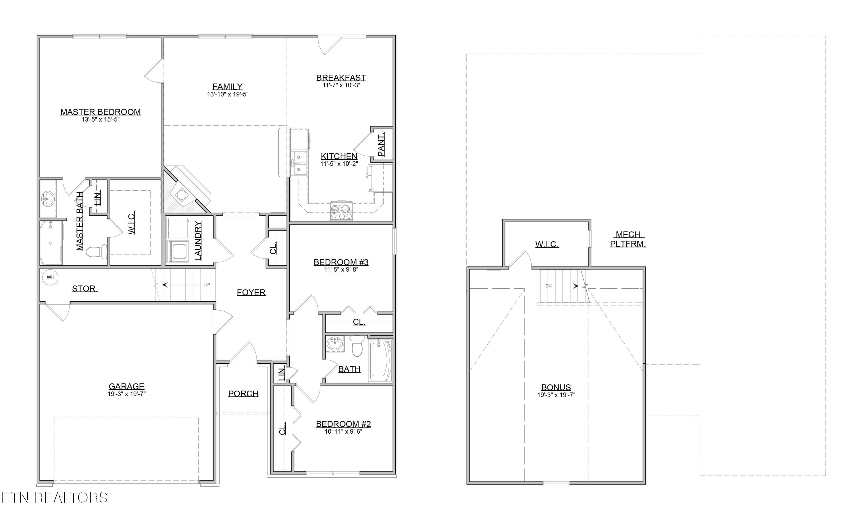 7834 Tree Line Lane Corryton, TN 37721 - Photo 2 of 2 ashford-layout-01