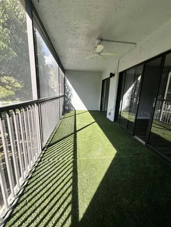 a view of room with balcony