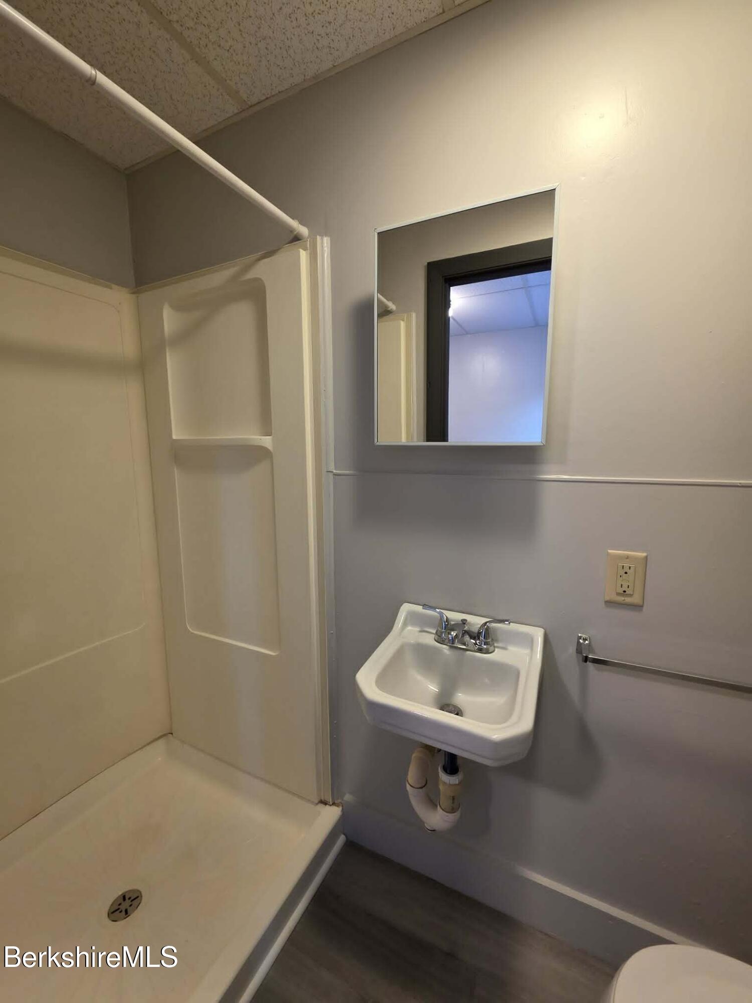 40 East Jordan Street, Unit 1 Adams, MA 01220 - Photo 11 of 12 a bathroom with a sink a toilet and shower