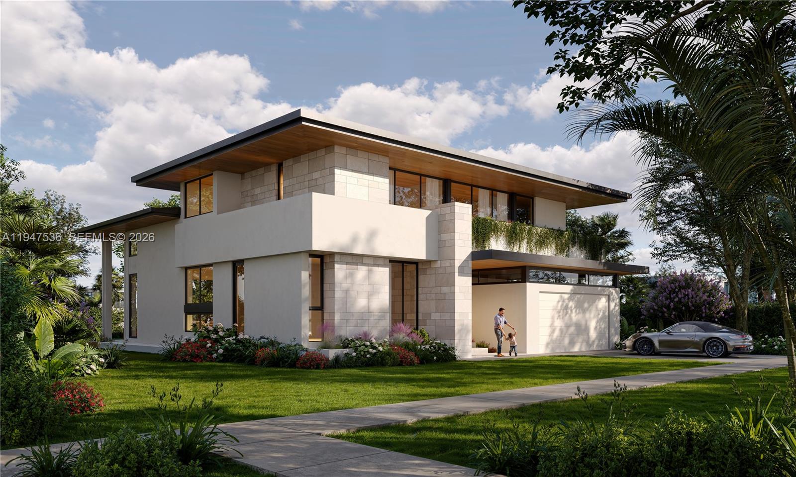 159 Northeast 99th Street Miami Shores, FL 33138 - Photo 5 of 12 a front view of a house with a garden