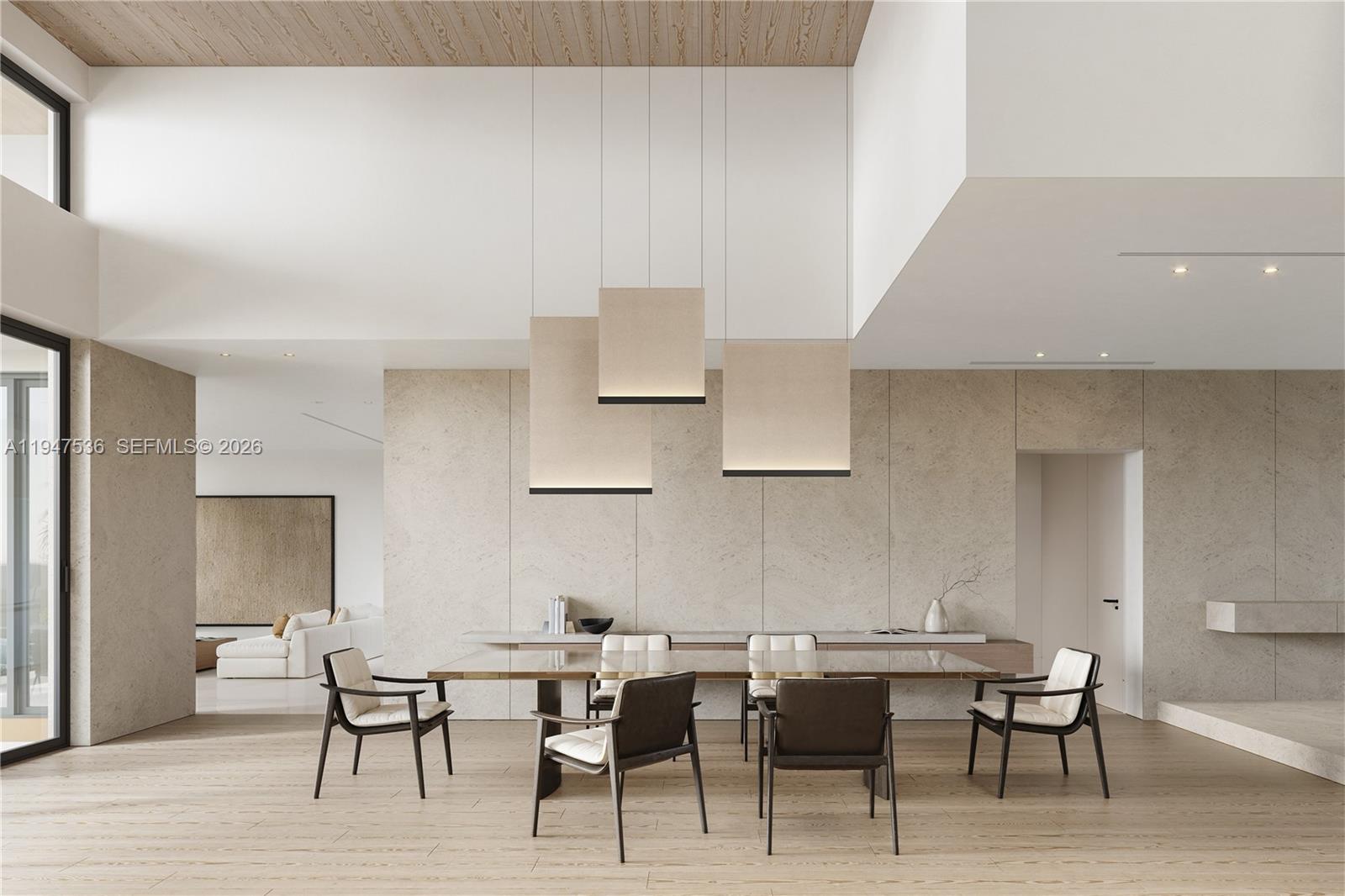 159 Northeast 99th Street Miami Shores, FL 33138 - Photo 7 of 12 a view of a dining room with furniture and wooden floor