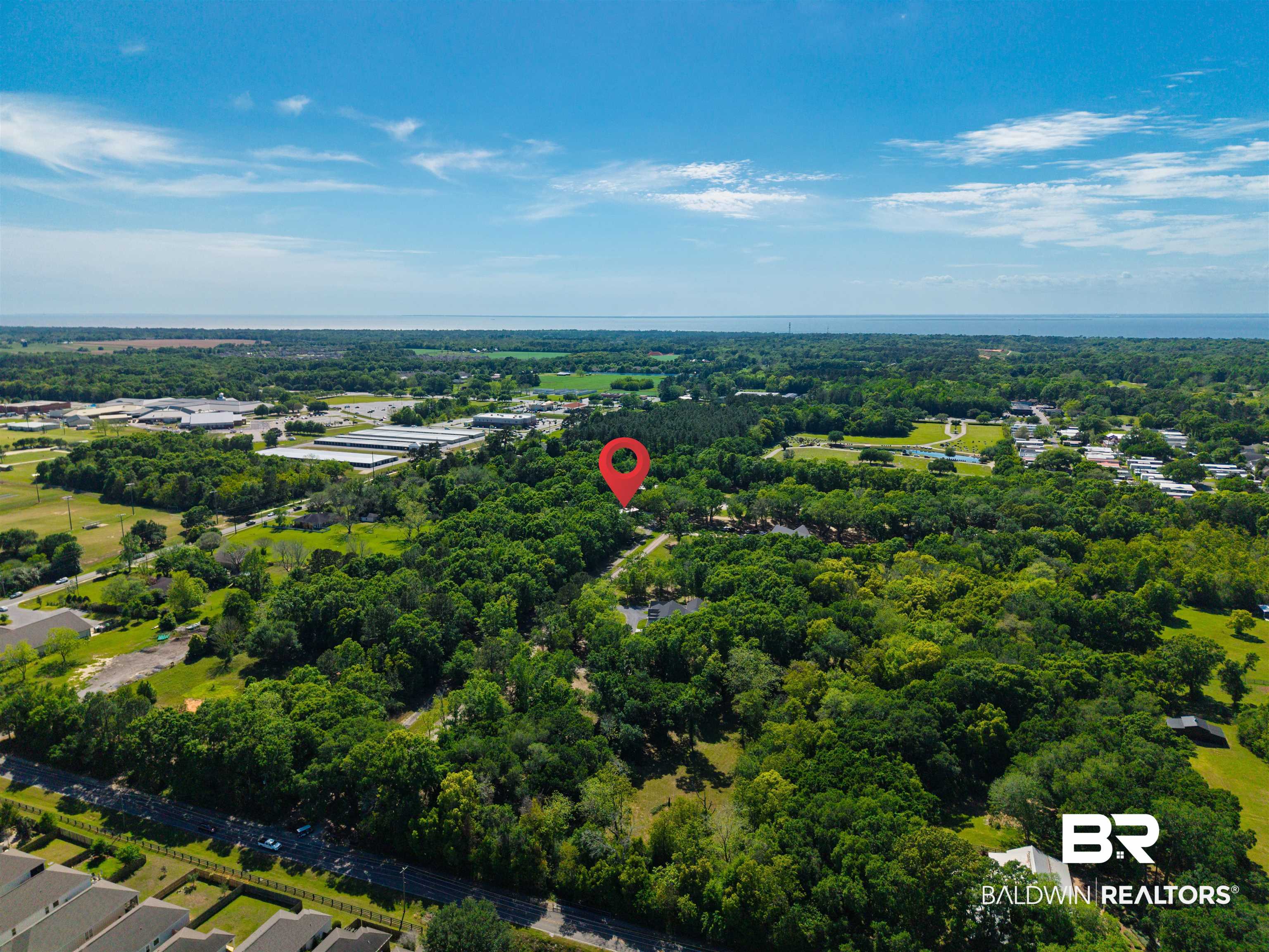 19121 Boothe Road Fairhope, AL 36532 - Photo 39 of 41 Drone / aerial view of a forest