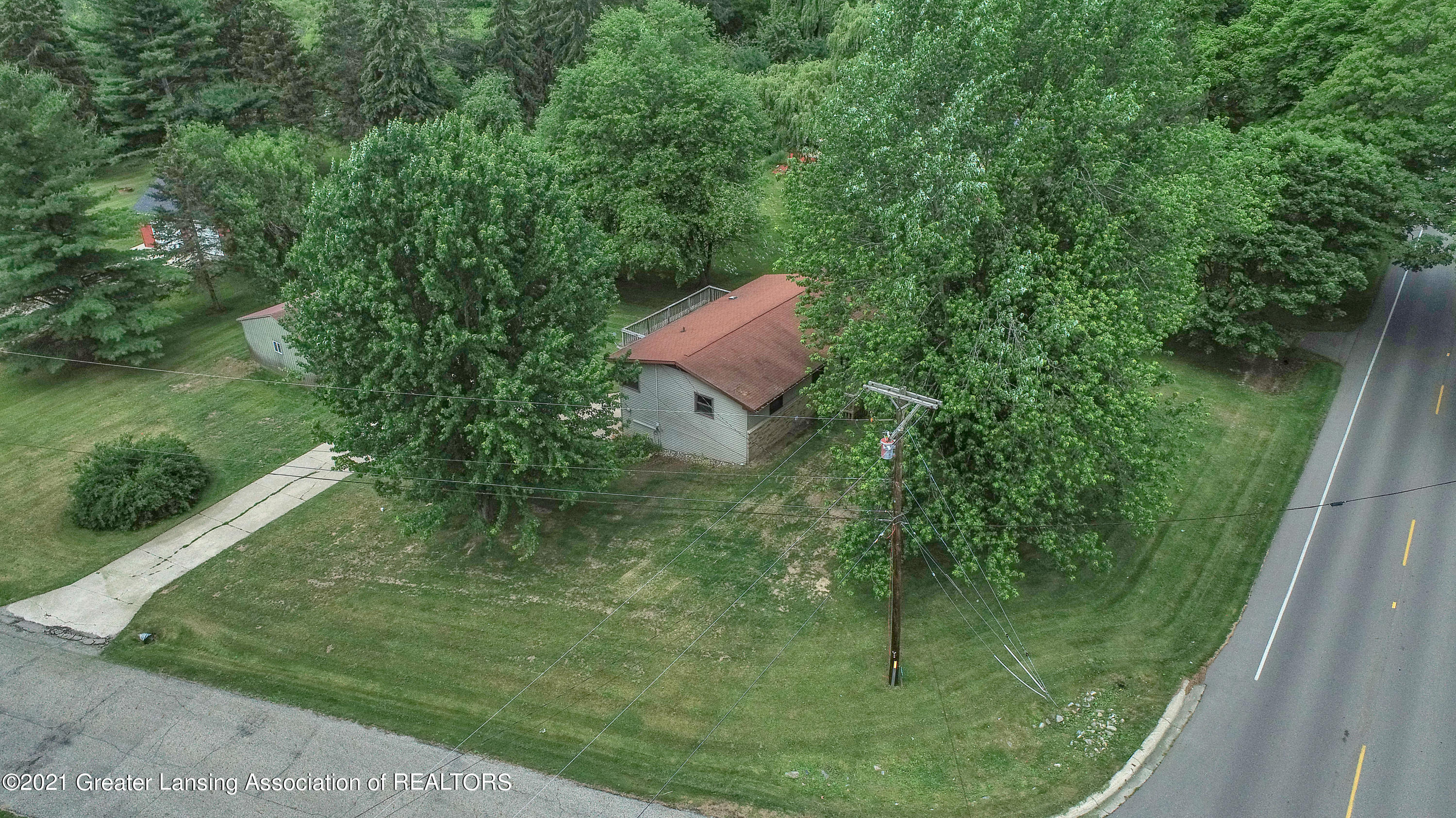 1401 West Webb Road Dewitt, MI 48820 - Photo 45 of 49 Aerial View