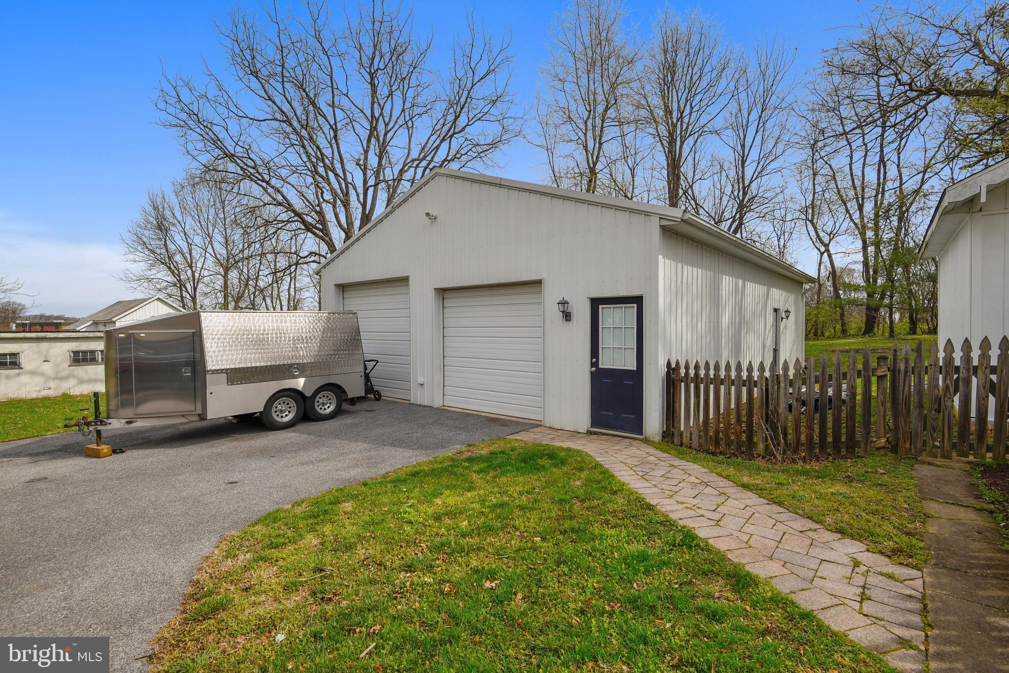 5616 Mountville Road Adamstown, MD 21710 - Photo 48 of 62 Exterior View of 4 car garage/workshop