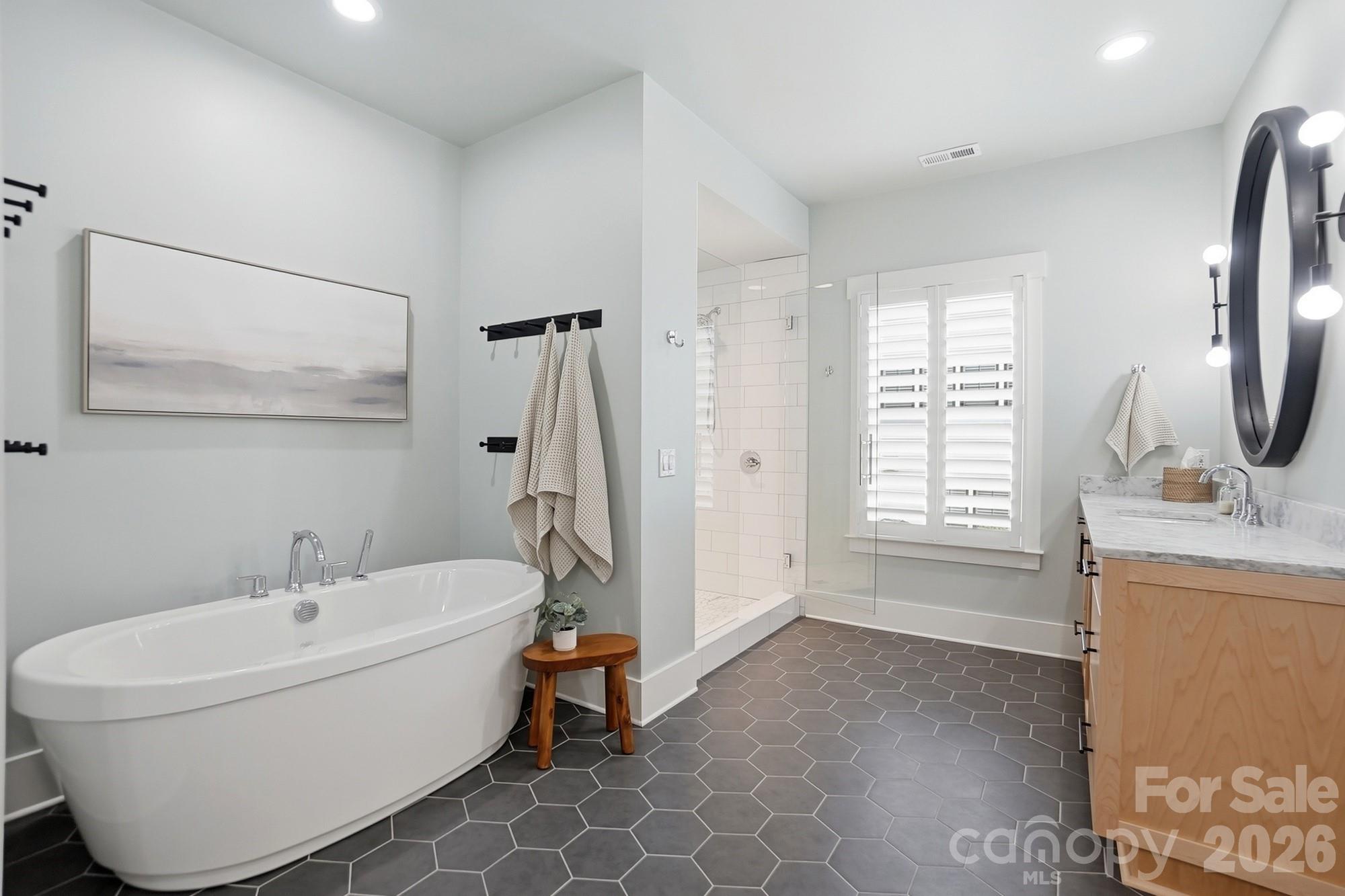 2052 Thatcher Way Fort Mill, SC 29715 - Photo 36 of 47 a bathroom with a sink toilet and shower