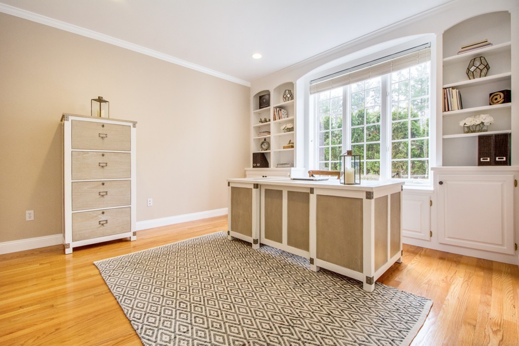 49 Amanda Road Sudbury, MA 01776 - Photo 13 of 30 a room with a wooden floor and white walls