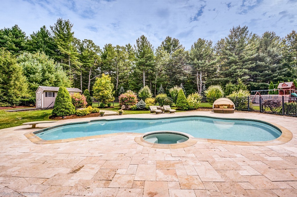 49 Amanda Road Sudbury, MA 01776 - Photo 26 of 30 a view of swimming pool with chairs