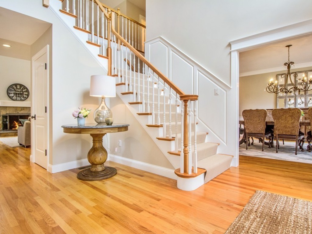49 Amanda Road Sudbury, MA 01776 - Photo 4 of 30 a view of entryway and hall with wooden floor