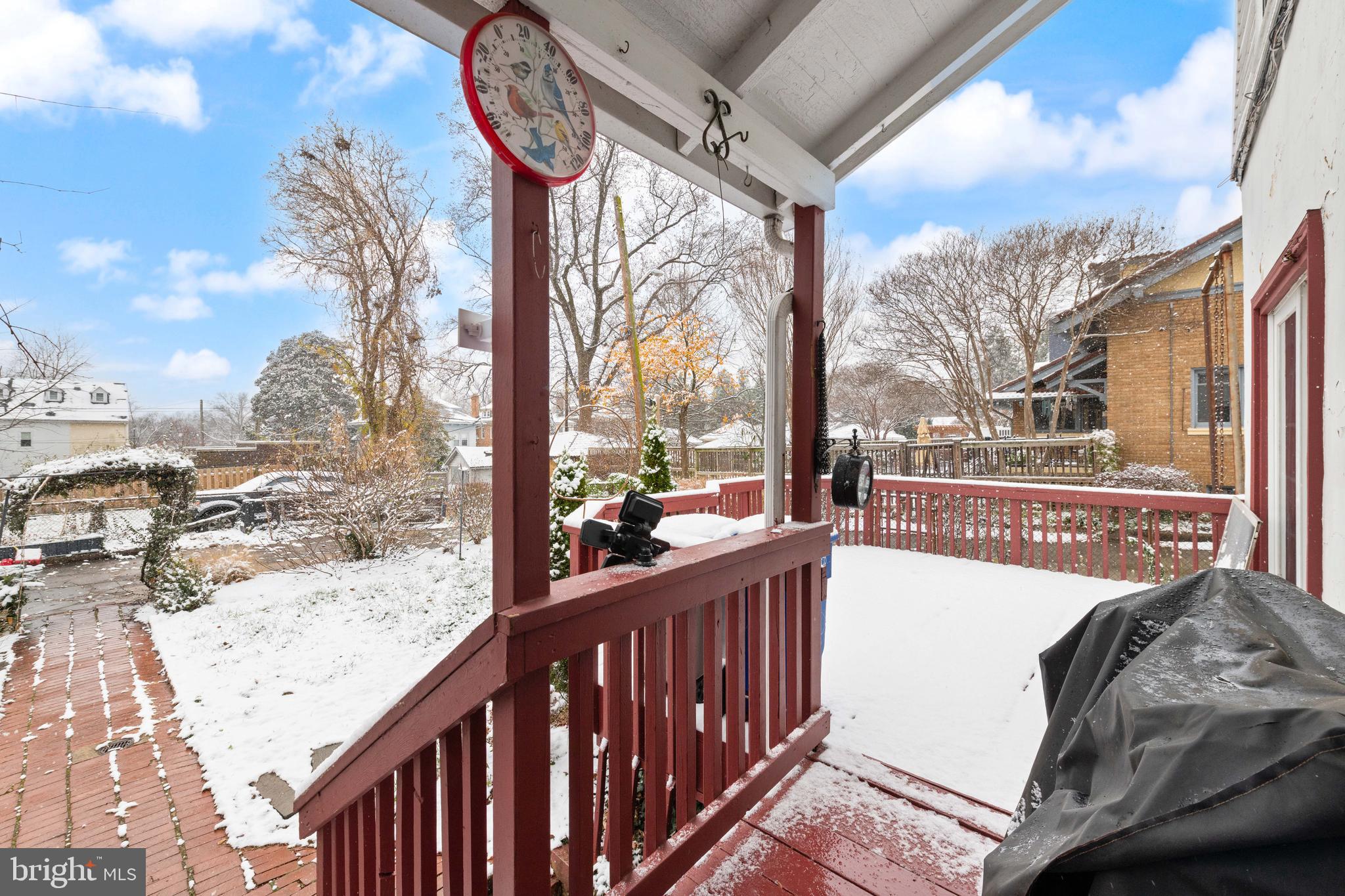 1702 Webster Street Northwest Washington, DC 20011 - Photo 16 of 42 a city view from a balcony