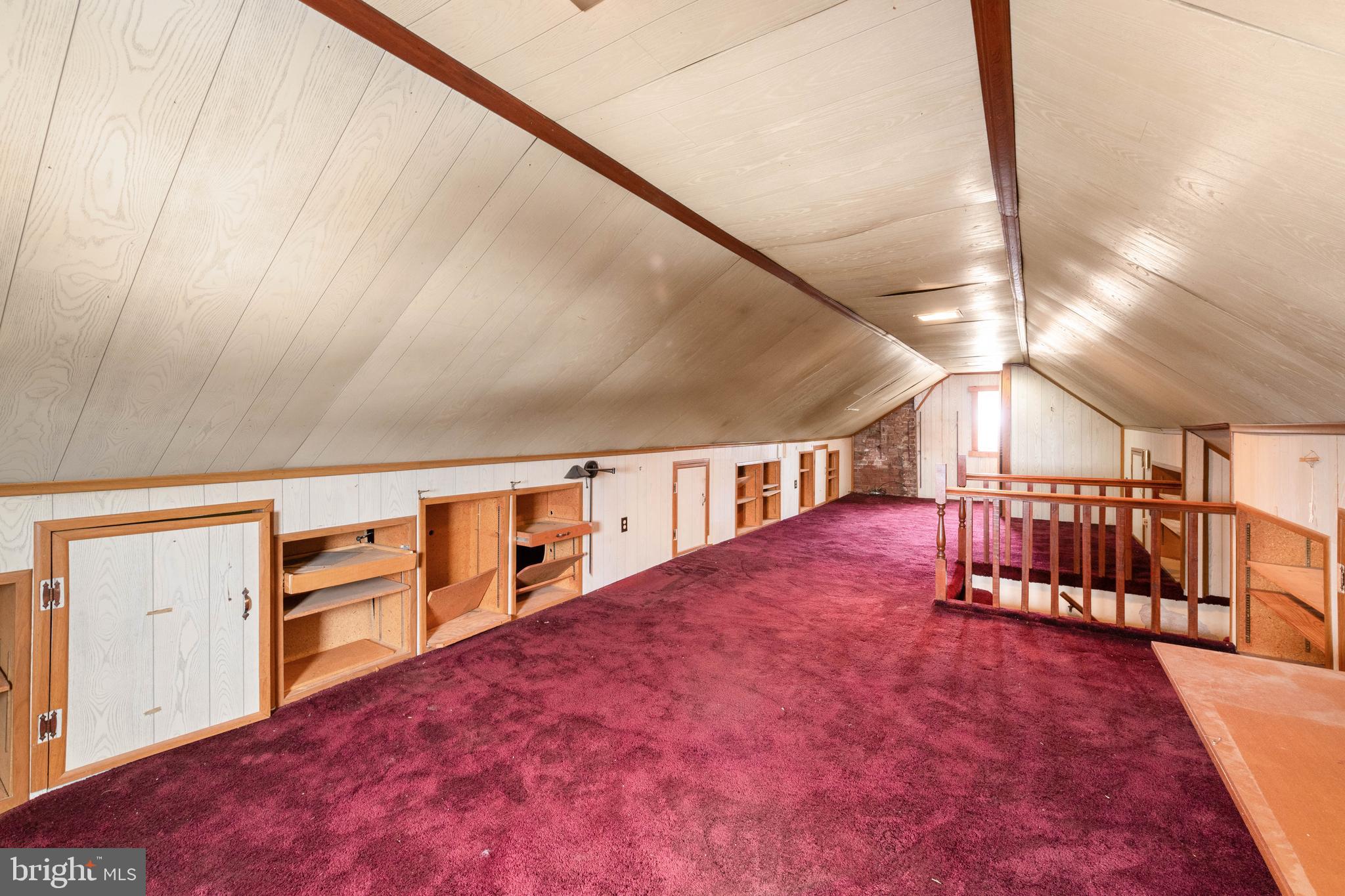1702 Webster Street Northwest Washington, DC 20011 - Photo 31 of 42 Attic Could be an Office or Possible Bedroom