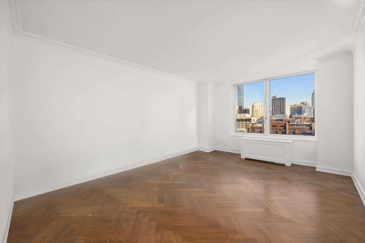 80 Riverside Boulevard, Unit 15B Manhattan, NY 10069 - Photo 12 of 26 a view of an empty room with window