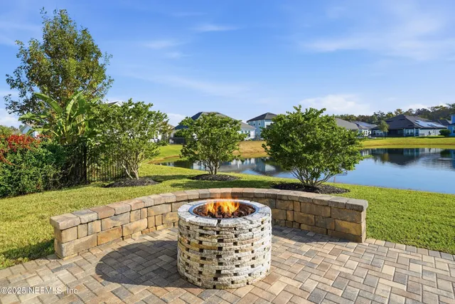 a view of a house with a ocean view