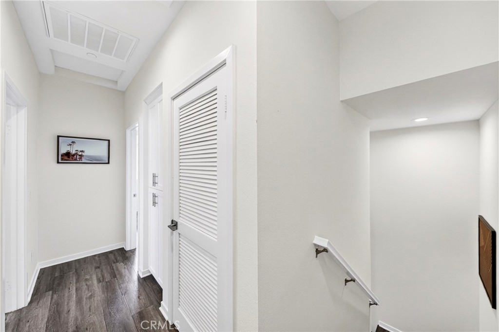 156 North Orange Avenue Brea, CA 92821 - Photo 38 of 44 a view of a hallway with wooden floor
