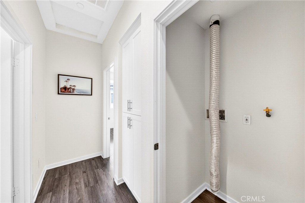 156 North Orange Avenue Brea, CA 92821 - Photo 39 of 44 a view of a hallway with wooden floor