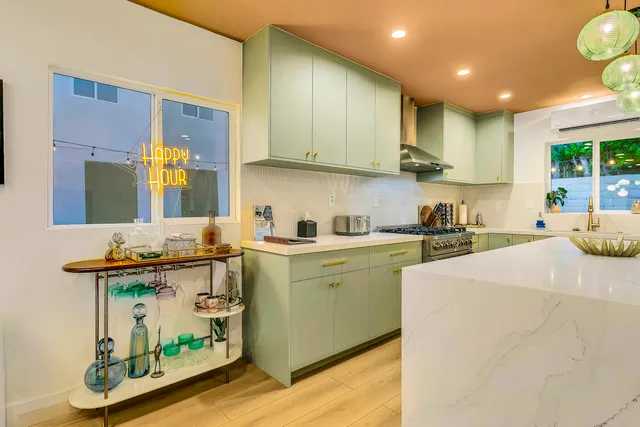 a view of a chairs and tables in the patio