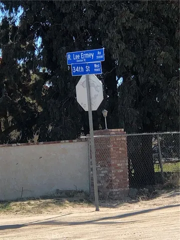 a view of a bench in the backyard