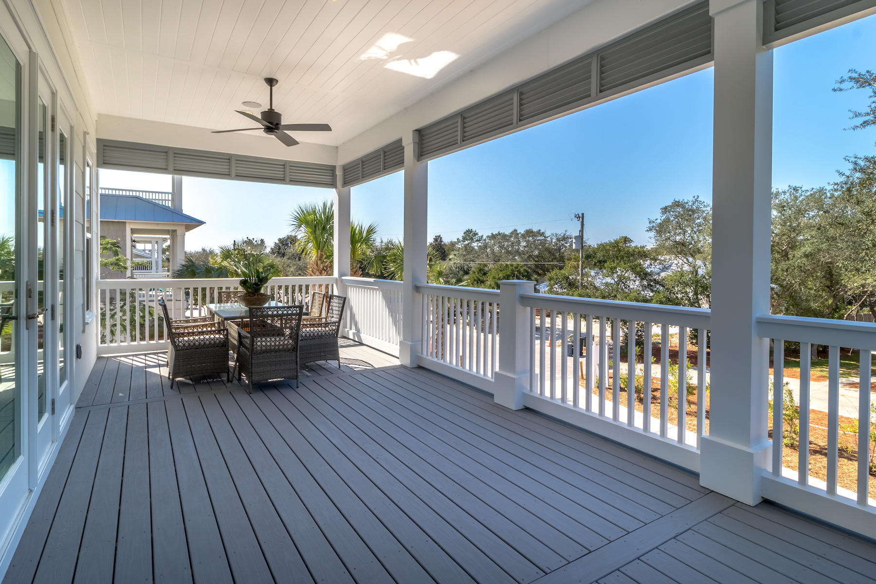 150 Walton Gulfview Dr Inlet Beach Inlet Beach, FL 32461 - Photo 35 of 61 a view of a balcony with couch