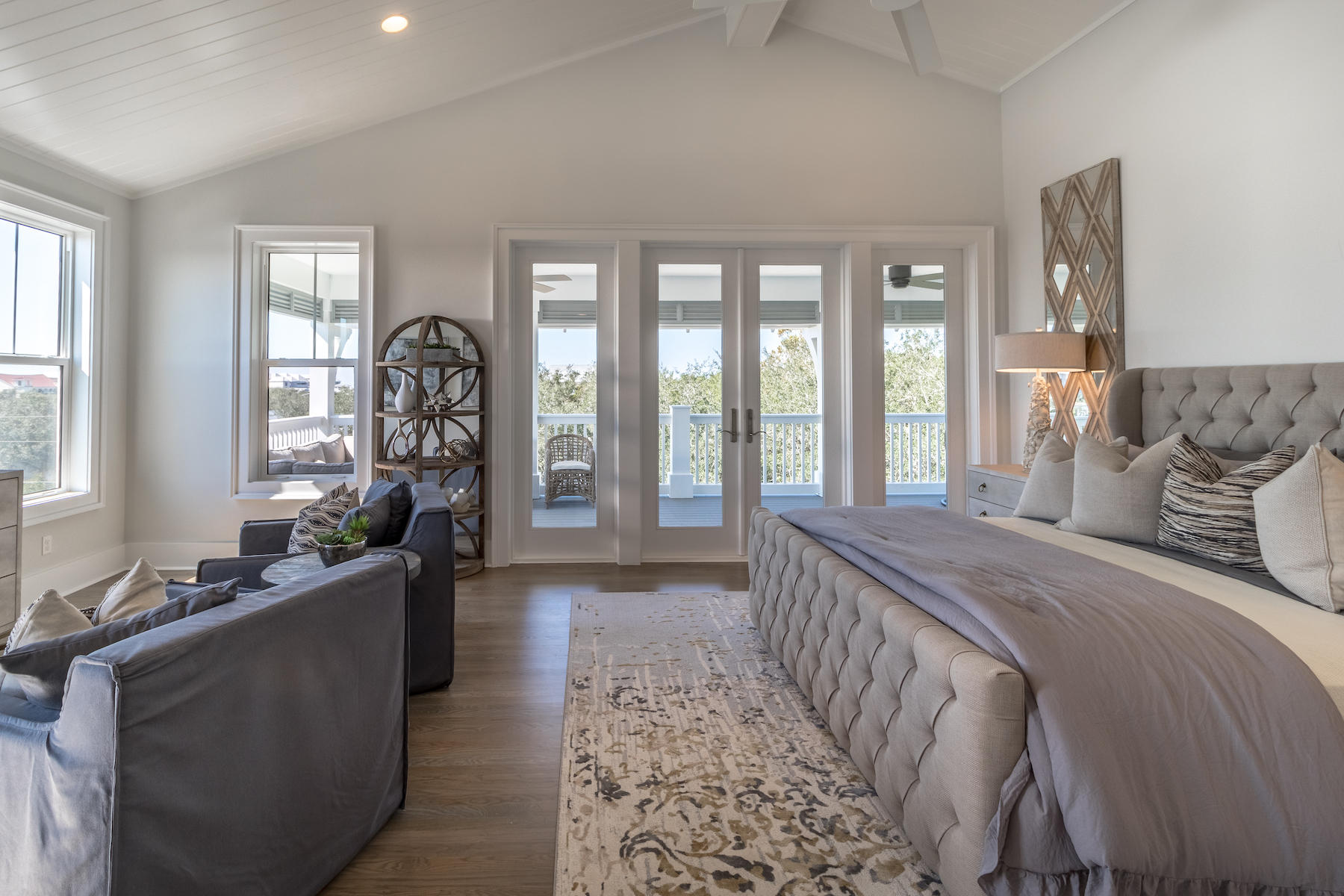 150 Walton Gulfview Dr Inlet Beach Inlet Beach, FL 32461 - Photo 50 of 61 a bed room with a bed and a large window