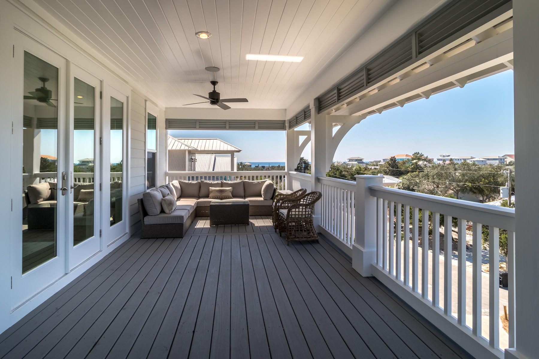 150 Walton Gulfview Dr Inlet Beach Inlet Beach, FL 32461 - Photo 57 of 61 a view of a living room and a balcony