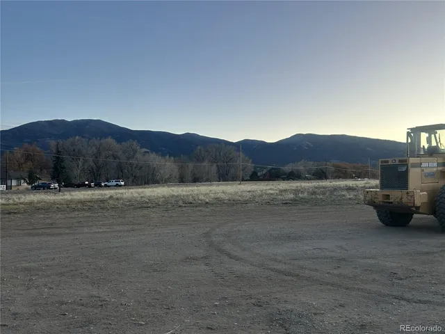 a view of mountains in the background