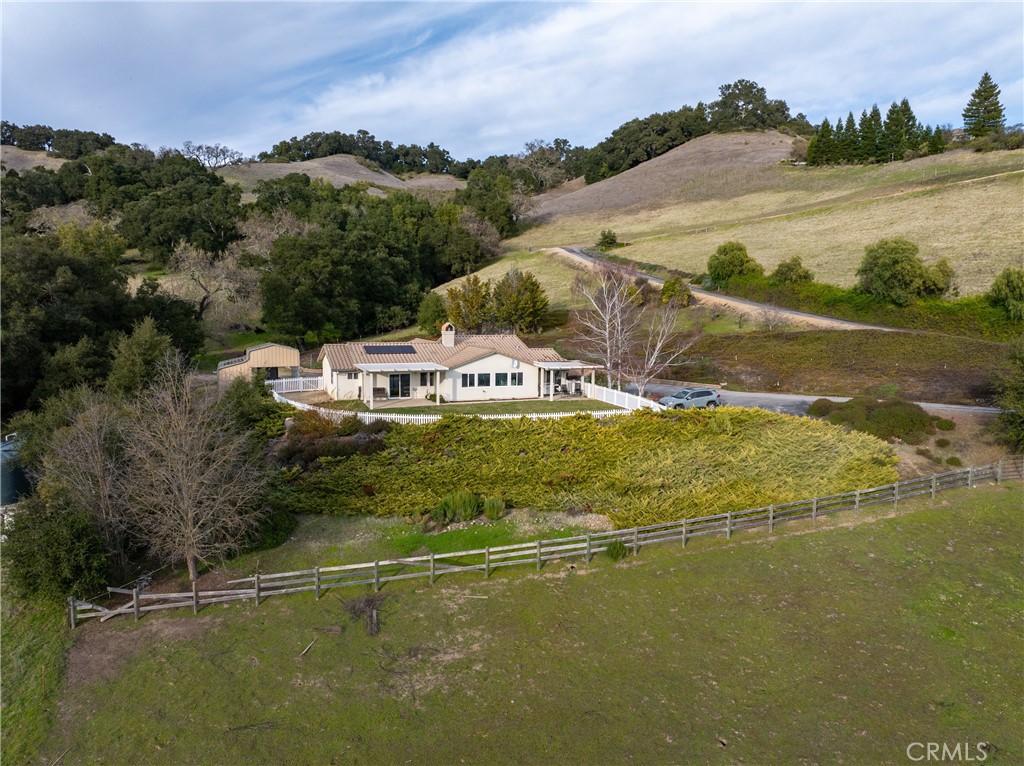 4342 Shadow Canyon Road Templeton, CA 93465 - Photo 53 of 72 Backyard view of home