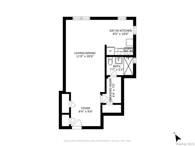 a picture of a bench in front of a door