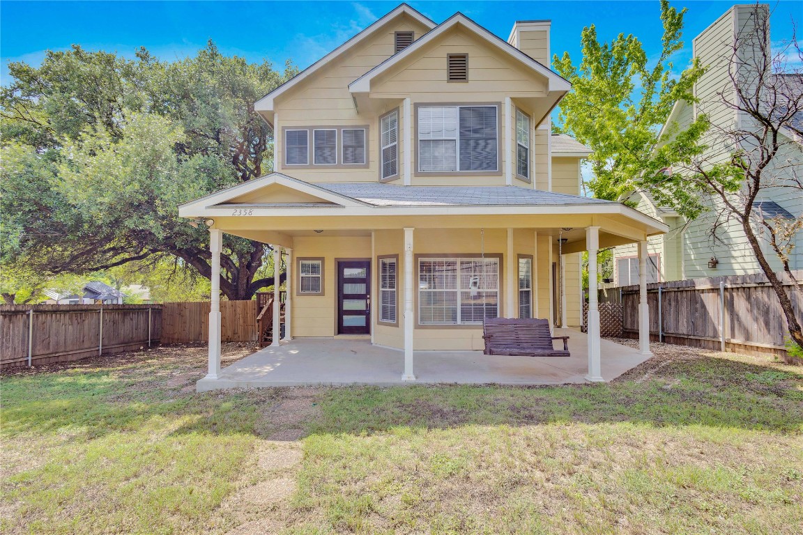 2358 Wilson Street Austin, TX 78704 - Photo 30 of 33 a front view of a house with garden