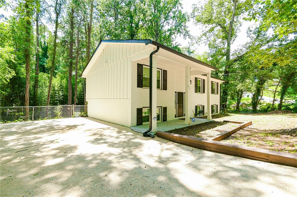 4439 Malibu Drive Decatur, GA 30035 - Photo 1 of 1 a view of back yard of the house