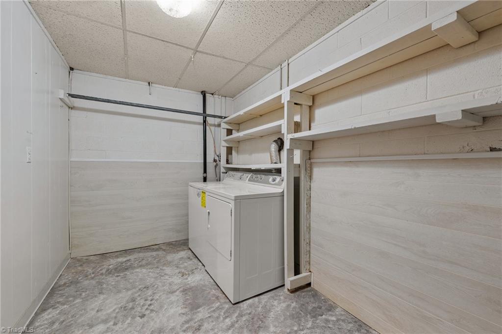 280 Ranch Drive Reidsville, NC 27320 - Photo 25 of 50 Laundry - Basement
