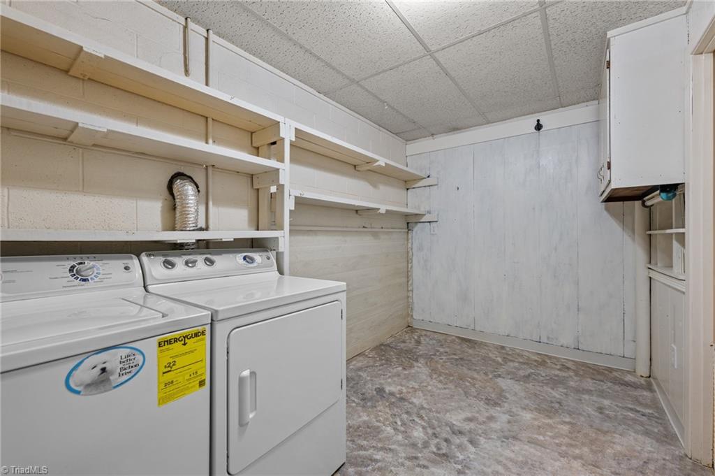 280 Ranch Drive Reidsville, NC 27320 - Photo 26 of 50 Laundry - Basement