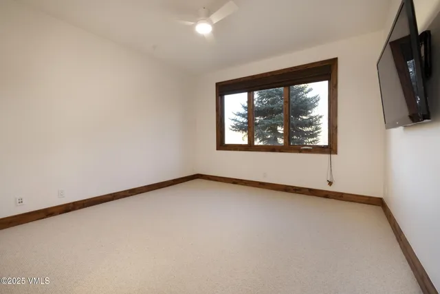 a view of a room with window