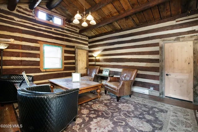 a room with furniture and window