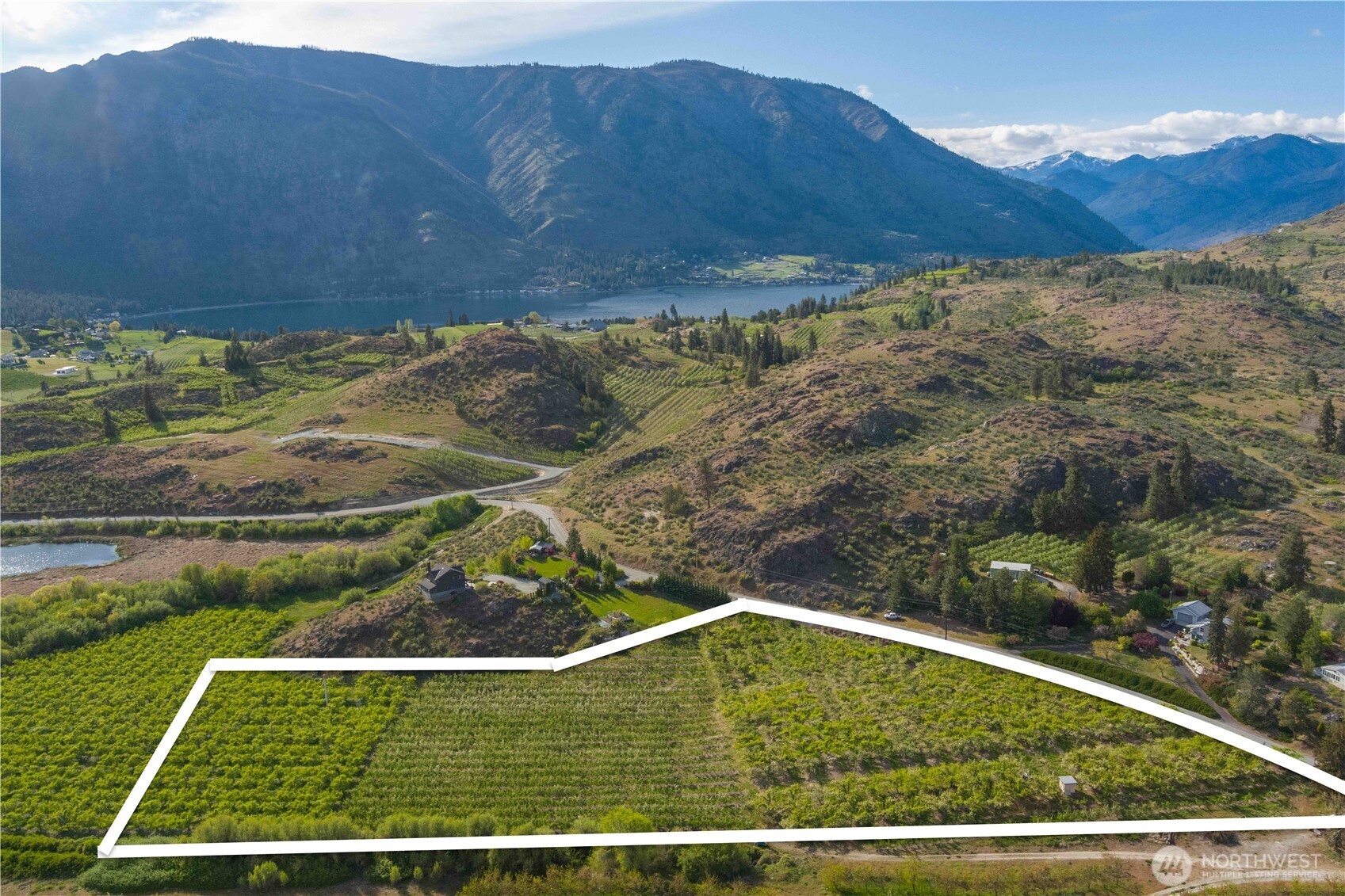 0 Lower Joe Creek Road Manson, WA 98831 - Photo 10 of 10 a view of lake from mountain