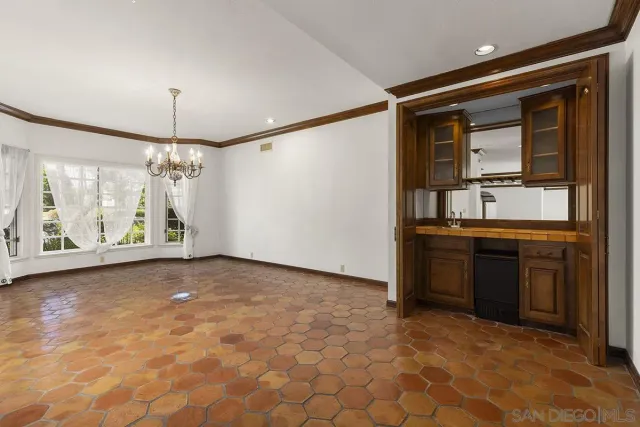 a very nice looking room with a large window