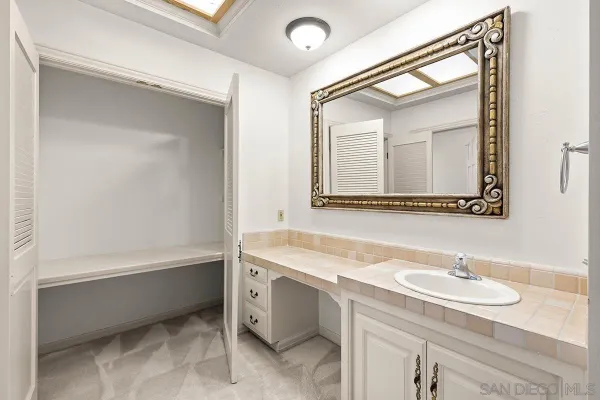 a view of walk in closet