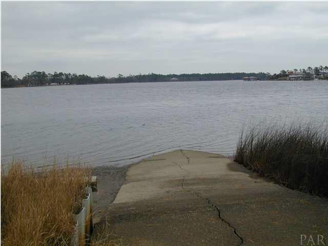 4032 Etta Road Milton, FL 32583 - Photo 5 of 9 view of basin with private concrete boat ramp