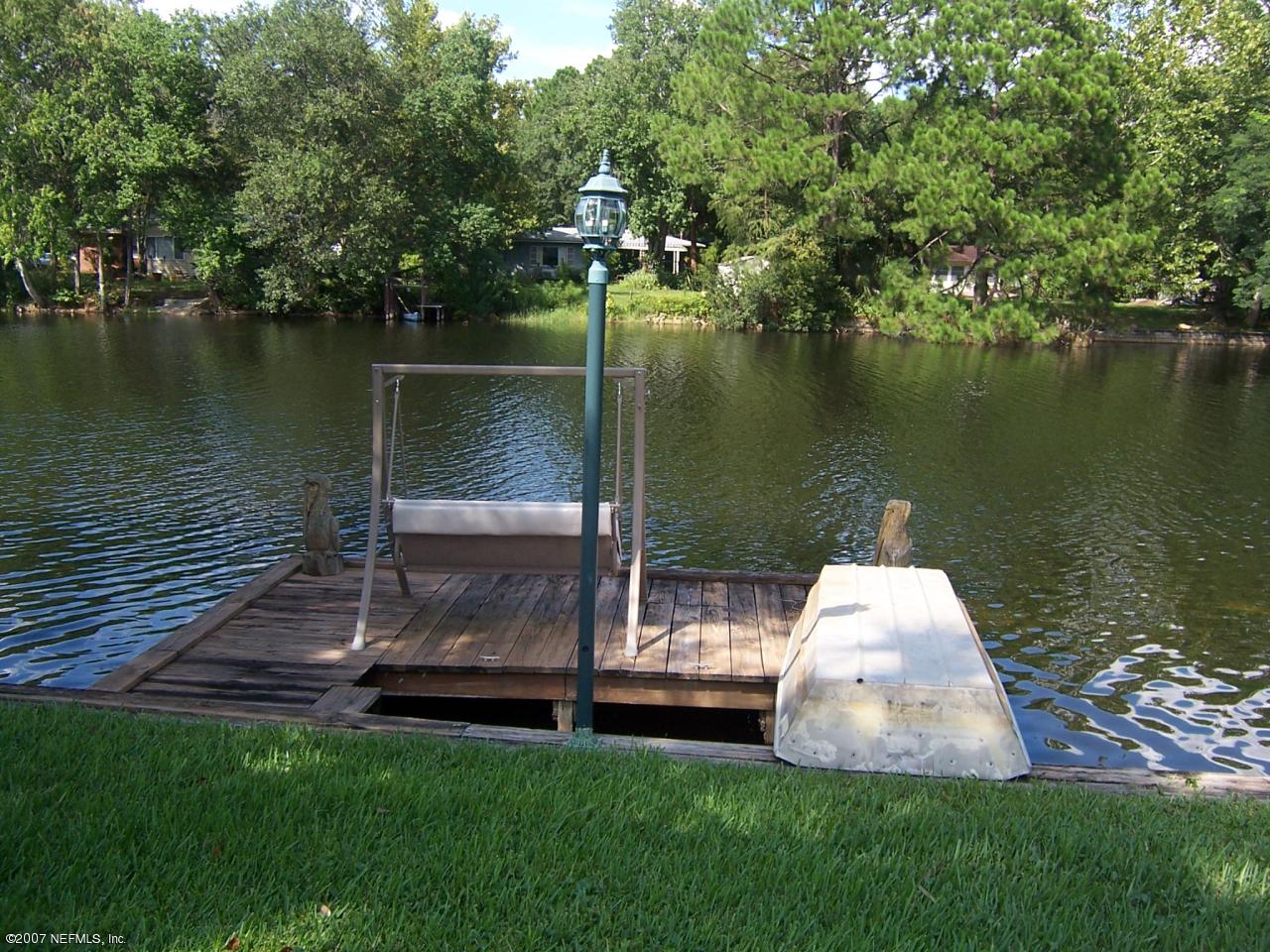 4077 Marianna Road Jacksonville, FL 32217 - Photo 11 of 14 Lakefront with dock