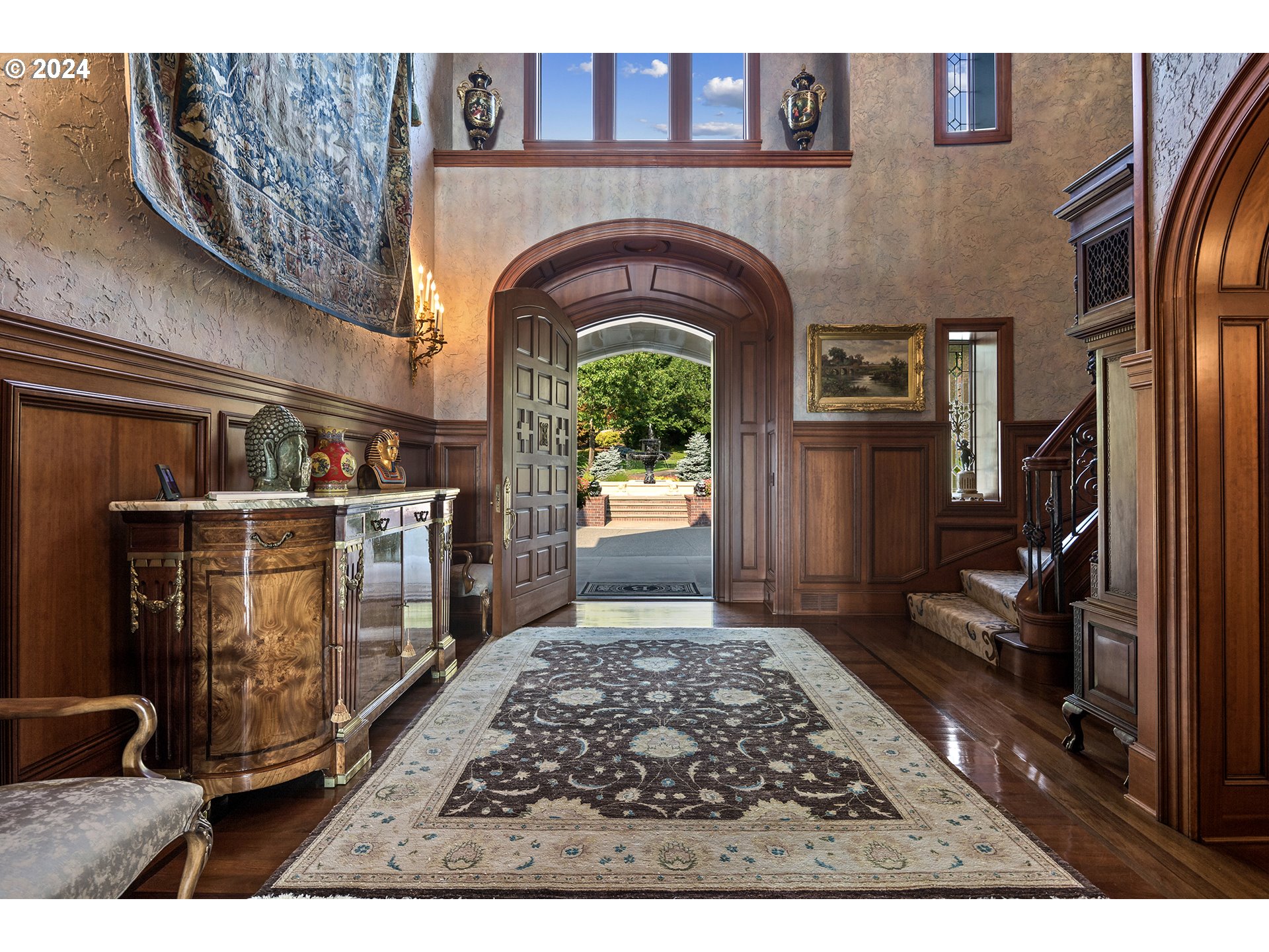 11223 Northwest Saltzman Road Portland, OR 97229 - Photo 13 of 46 a living room with fireplace furniture and a window