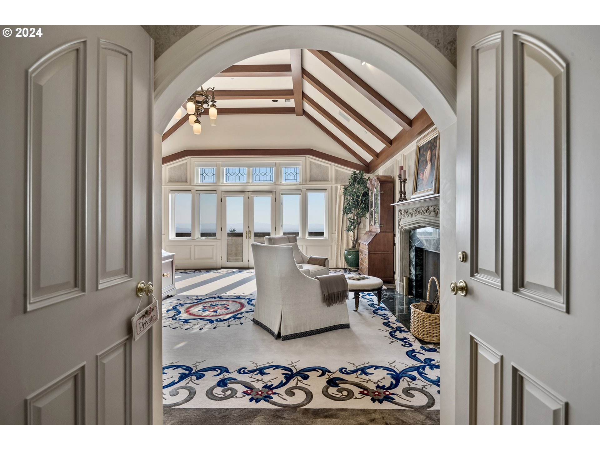 11223 Northwest Saltzman Road Portland, OR 97229 - Photo 26 of 46 a view of a living room and entry way