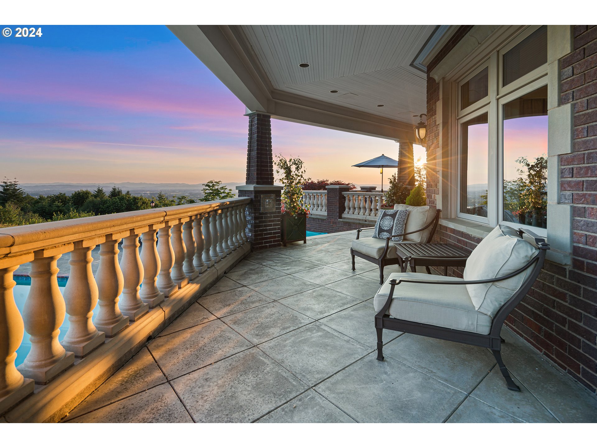 11223 Northwest Saltzman Road Portland, OR 97229 - Photo 40 of 46 a balcony with wooden floor