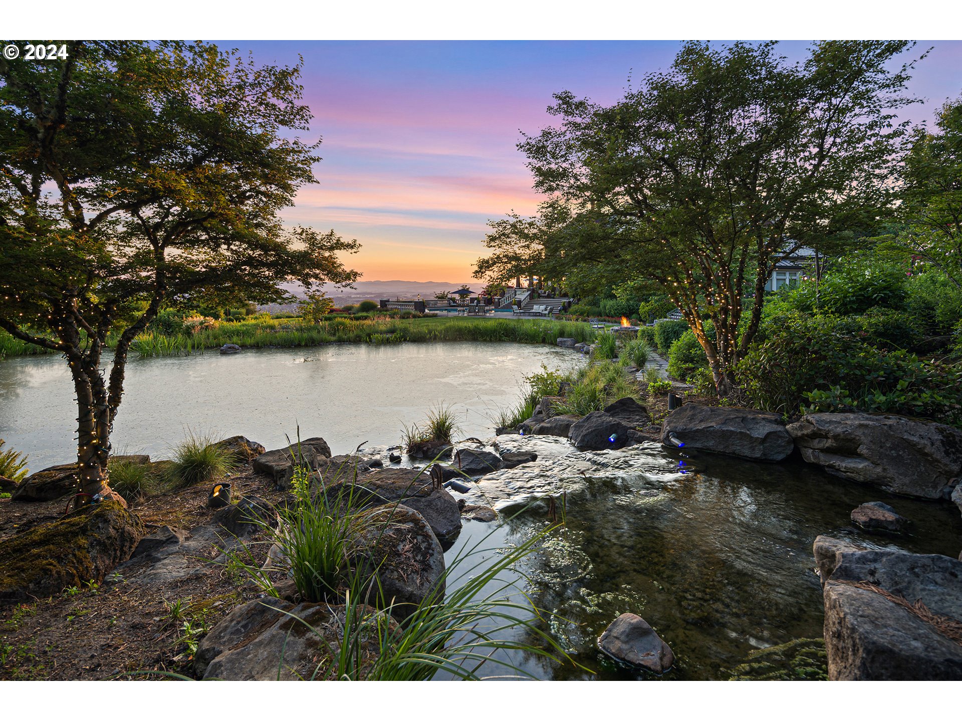 11223 Northwest Saltzman Road Portland, OR 97229 - Photo 43 of 46 a view of a lake in between the house and outdoor space
