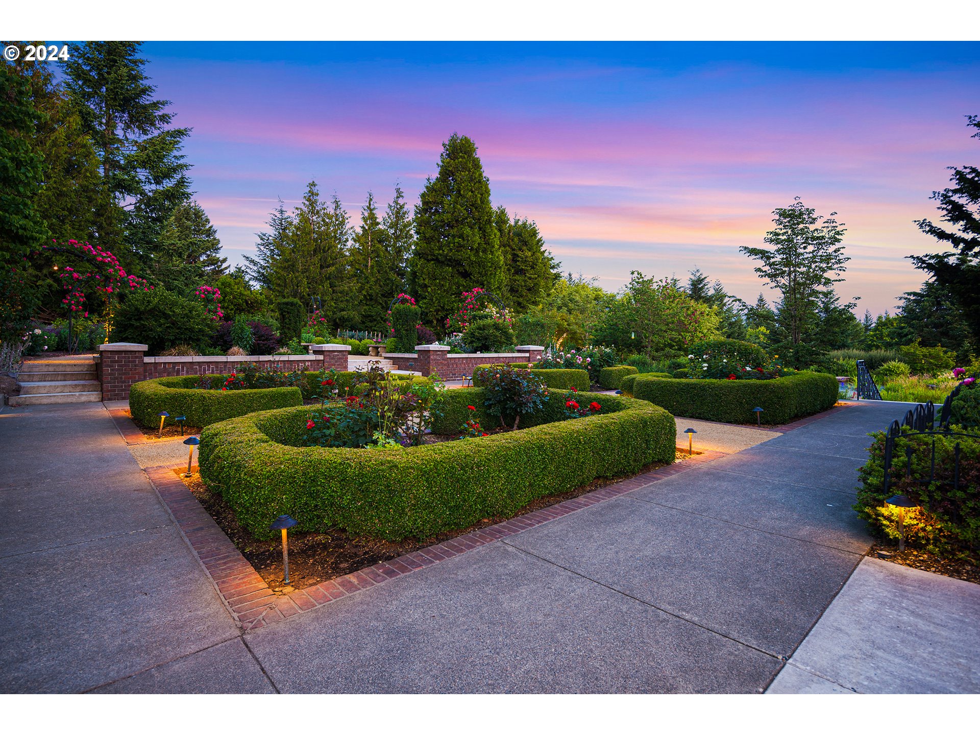 11223 Northwest Saltzman Road Portland, OR 97229 - Photo 44 of 46 a view of a backyard with a garden