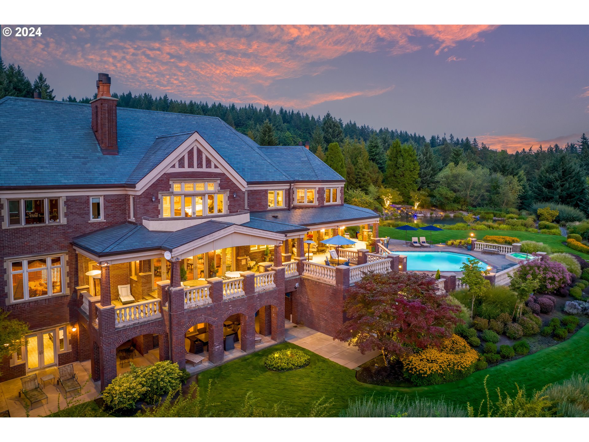 11223 Northwest Saltzman Road Portland, OR 97229 - Photo 10 of 46 a view of a city with a houses in the background