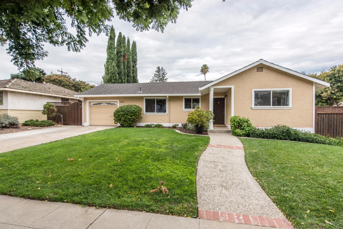 1003 Mango Avenue Sunnyvale, CA 94087 - Photo 23 of 23 a view of outdoor space yard and front view of a house