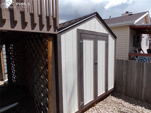 6375 Bismark Road Colorado Springs, CO 80922 - Photo 24 of 24 Storage shed.