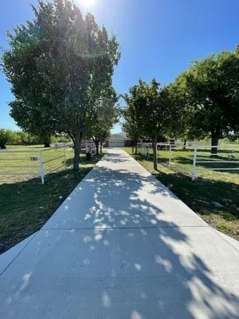 a view of an outdoor space and a yard