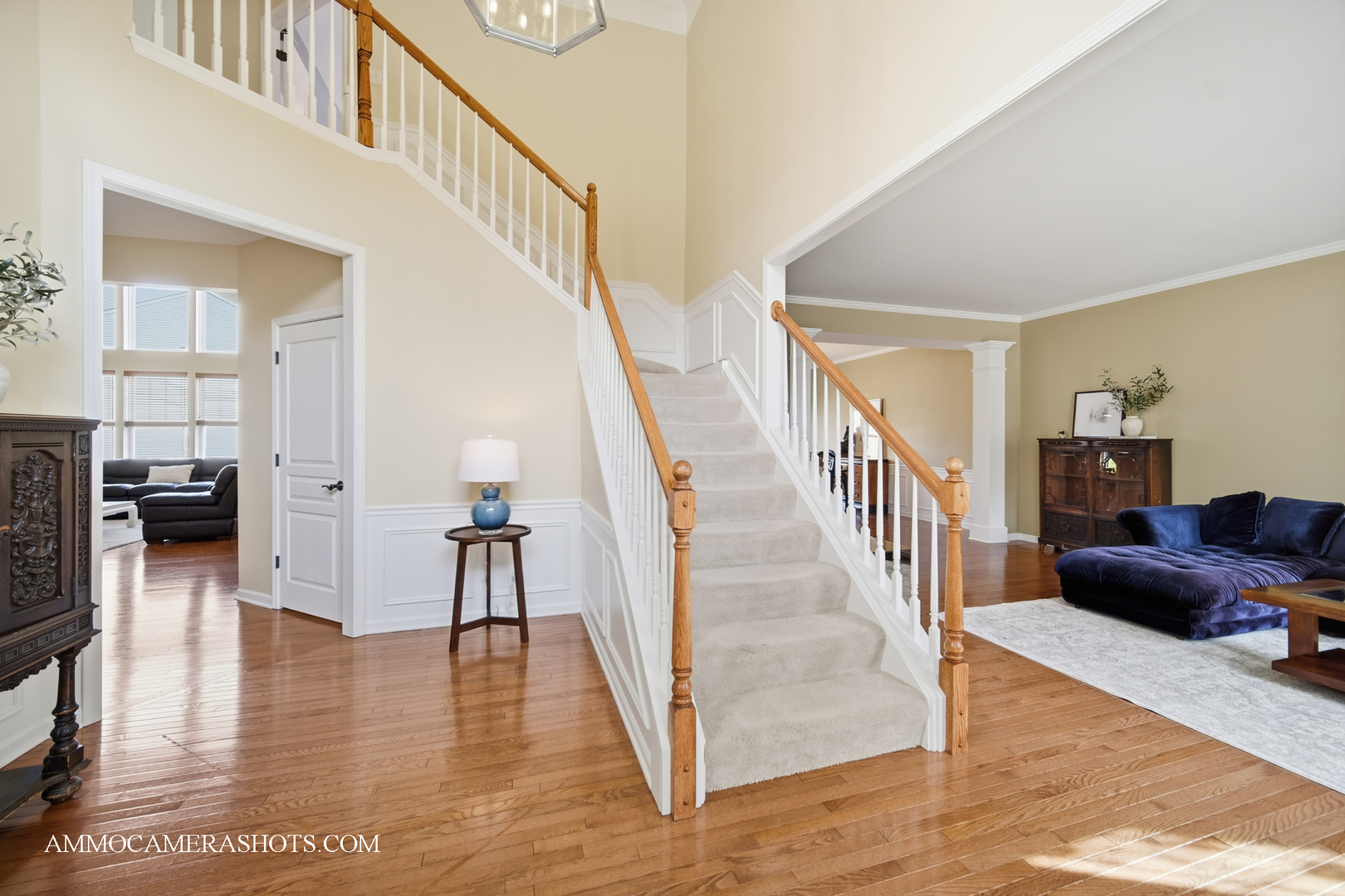 1329 Turnberry Lane Mundelein, IL 60060 - Photo 5 of 33 a view of entryway and hall with wooden floor
