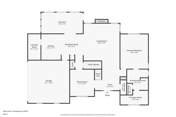 $499,900 | 30 Joe Lee Drive, Sharpsburg, GA 30277